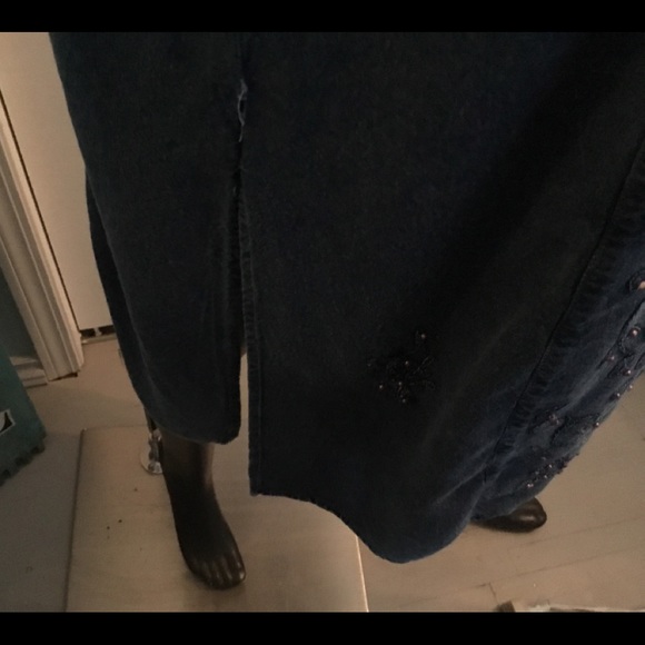 DENIM DRESS, BOHO - Picture 5 of 7